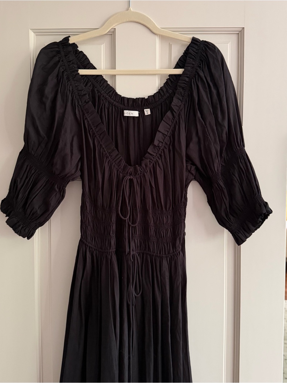 Doen Ischia Dress, Black, Medium - Picture 1 of 3